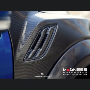 Ford Raptor Carbon Fiber Front Fender Vents - Type-OE  by Anderson Composites